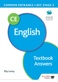 Cover image: Common Entrance 13+ English for ISEB CE and KS3 Textbook Answers 9781398347526