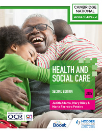 Cover image: Level 1/Level 2 Cambridge National in Health & Social Care (J835): Second Edition 9781398351233
