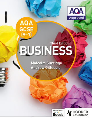 Cover image: AQA GCSE (9-1) Business, Third Edition 9781398356313