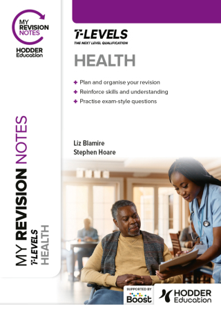 Cover image: My Revision Notes: Health T Level 9781398378940