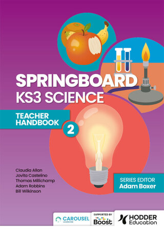 Cover image: Springboard: KS3 Science Teacher Handbook 2 9781398385788