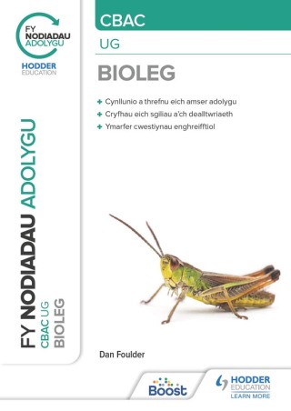 Cover image: Fy Nodiadau Adolygu: CBAC Bioleg UG (My Revision Notes: WJEC/Eduqas AS/A-Level Year 1 Biology) 9781398386068