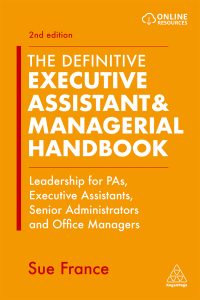 Cover image: The Definitive Executive Assistant & Managerial Handbook 2nd edition 9781398602465
