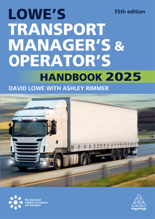 Titelbild: Lowe's Transport Manager's and Operator's Handbook 2025 55th edition 9781398619210