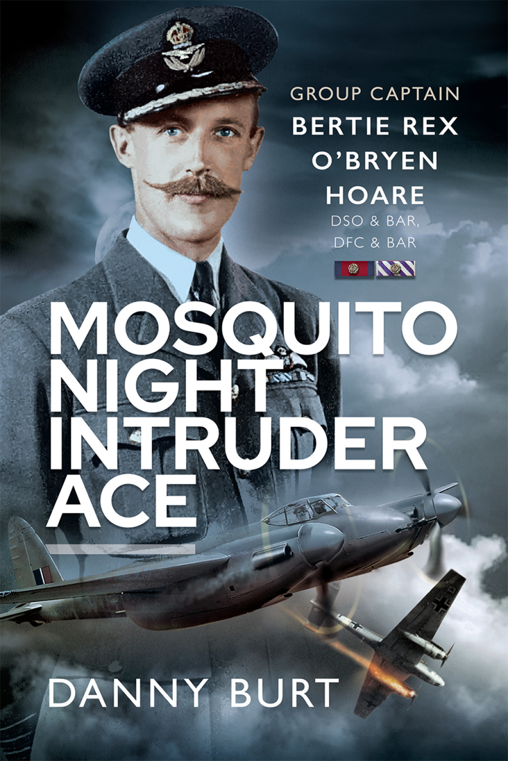 Mosquito Night Intruder Ace Wing Commander Bertie Rex O’Bryen Hoare DFC & Bar, DSO & Bar