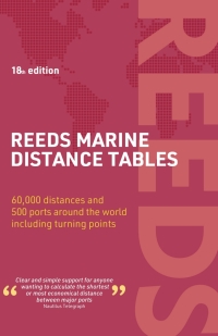 Cover image: Reeds Marine Distance Tables 18th edition 1st edition 9781399412414