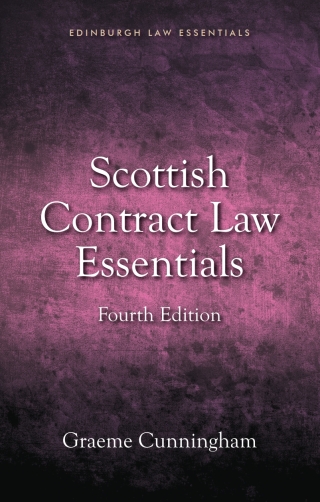 Omslagafbeelding: Scottish Contract Law Essentials 1st edition 9781399531627