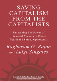 Cover image: Saving Capitalism from the Capitalists 9780609610701
