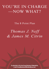 Cover image: You're in Charge--Now What? 9781400048656