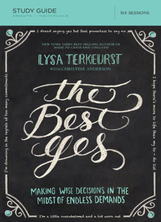 Cover image: The Best Yes Bible Study Guide 9781400205967