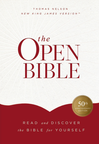 Cover image: The Open Bible: Read and Discover the Bible for Yourself (NKJV) 9781400343980