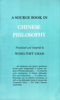 صورة الغلاف: A Source Book in Chinese Philosophy 9780691071374