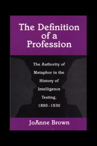 Cover image: The Definition of a Profession 9780691086323