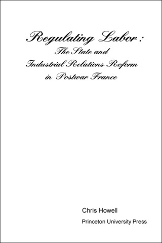 Imagen de portada: Regulating Labor 9780691078984