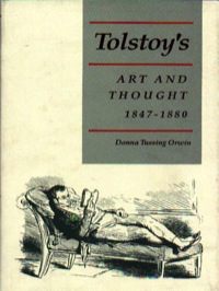 Cover image: Tolstoy's Art and Thought, 1847-1880 9780691069913