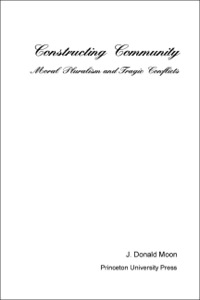 Cover image: Constructing Community 9780691086422