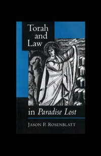 Immagine di copertina: Torah and Law in Paradise Lost 9780691033402