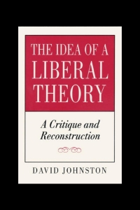 Imagen de portada: The Idea of a Liberal Theory 9780691033815