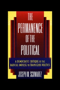 Cover image: The Permanence of the Political 9780691033570