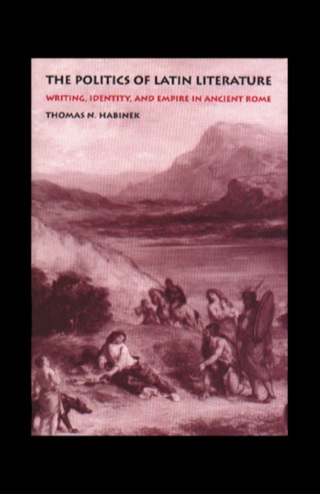 Cover image: The Politics of Latin Literature 9780691068275