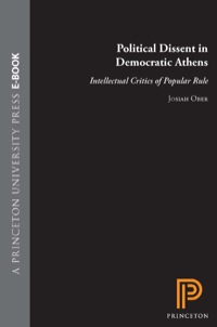 Cover image: Political Dissent in Democratic Athens 9780691001227