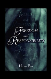 Immagine di copertina: Freedom and Responsibility 9780691015668