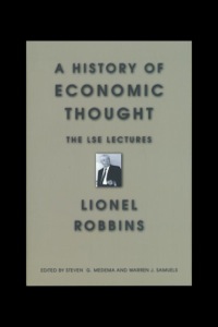 Immagine di copertina: A History of Economic Thought 9780691012445