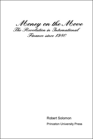 Cover image: Money on the Move 9780691004440