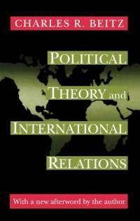 Cover image: Political Theory and International Relations 9780691009155