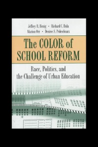 表紙画像: The Color of School Reform 9780691088976