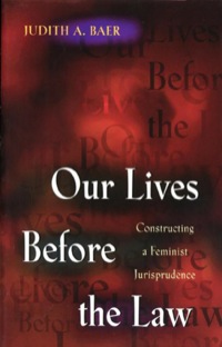 Cover image: Our Lives Before the Law 9780691019451