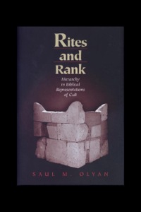 Cover image: Rites and Rank 9780691029481