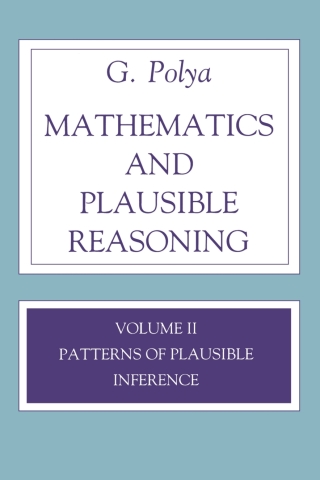Cover image: Mathematics and Plausible Reasoning, Volume 2 9780691025100