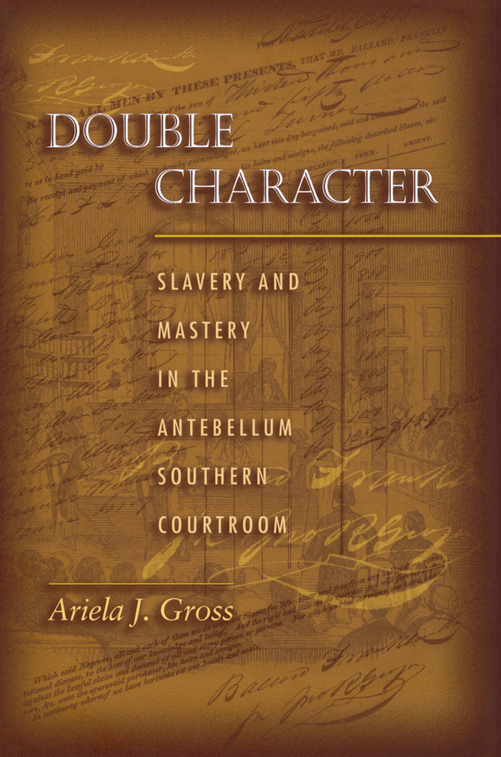 Double Character Slavery and Mastery in the Antebellum Southern Courtroom