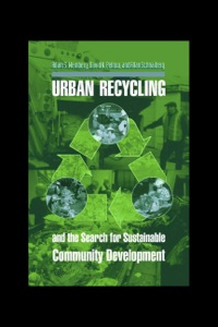 Cover image: Urban Recycling and the Search for Sustainable Community Development 9780691050140