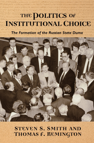 Imagen de portada: The Politics of Institutional Choice 9780691057378