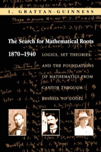 Cover image: The Search for Mathematical Roots, 1870-1940 9780691058573