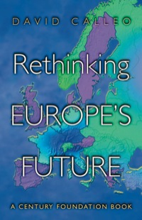 Cover image: Rethinking Europe's Future 9780691113678