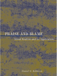 Cover image: Praise and Blame 9780691057248