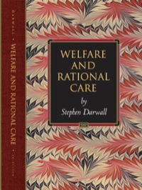 Titelbild: Welfare and Rational Care 9780691092522