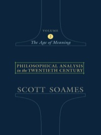Cover image: Philosophical Analysis in the Twentieth Century, Volume 2 9780691115740
