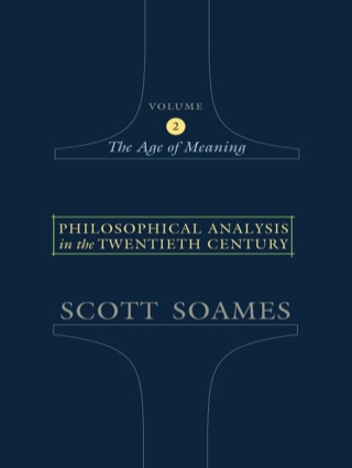 Imagen de portada: Philosophical Analysis in the Twentieth Century, Volume 2 9780691115740