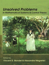 Cover image: Unsolved Problems in Mathematical Systems and Control Theory 9780691117485
