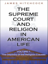 Imagen de portada: The Supreme Court and Religion in American Life, Vol. 1 9780691116969