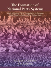 Cover image: The Formation of National Party Systems 9780691119311