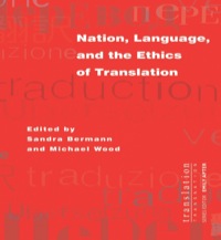 Omslagafbeelding: Nation, Language, and the Ethics of Translation 9780691116099