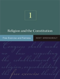 صورة الغلاف: Religion and the Constitution, Volume 1 9780691125824