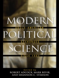 Cover image: Modern Political Science 9780691128740