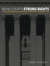 Cover image: Weak Courts, Strong Rights 9780691143200