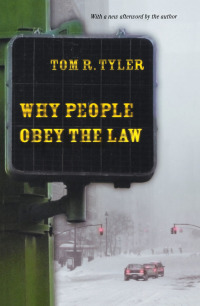 Cover image: Why People Obey the Law 9780691126739